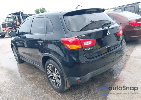 2016 Mitsubishi Outlander Sport 2.0 Es из США, поврежденный, VIN JA4AP3AU9GZ028530